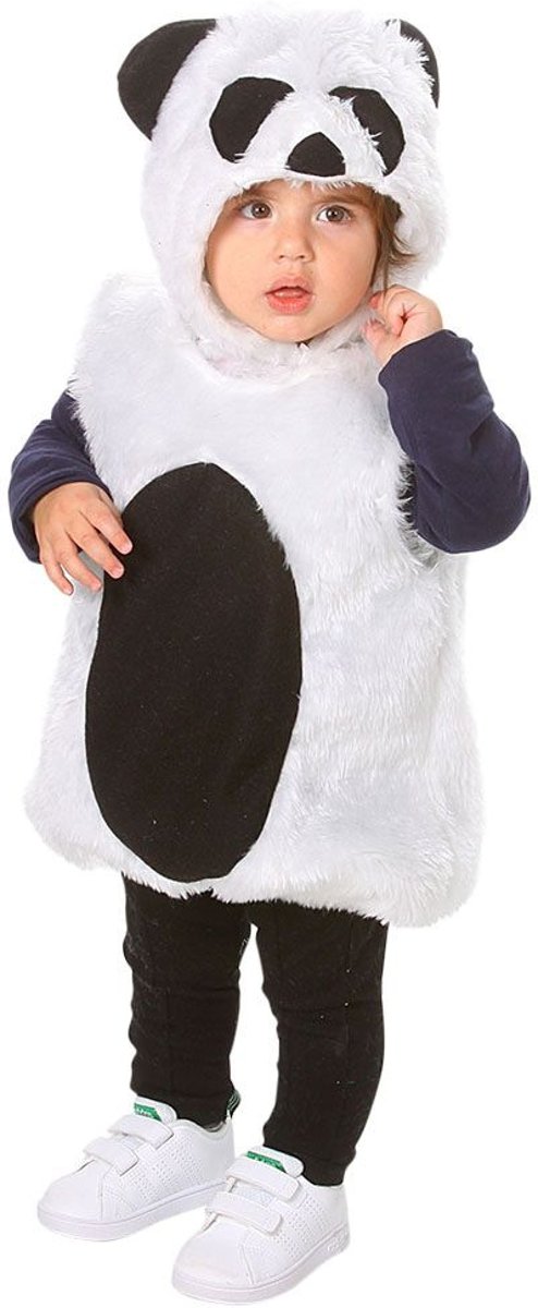 Panda Kostuum | Kleine Luie Panda Kind Kostuum | Maat 104 | Carnaval kostuum | Verkleedkleding